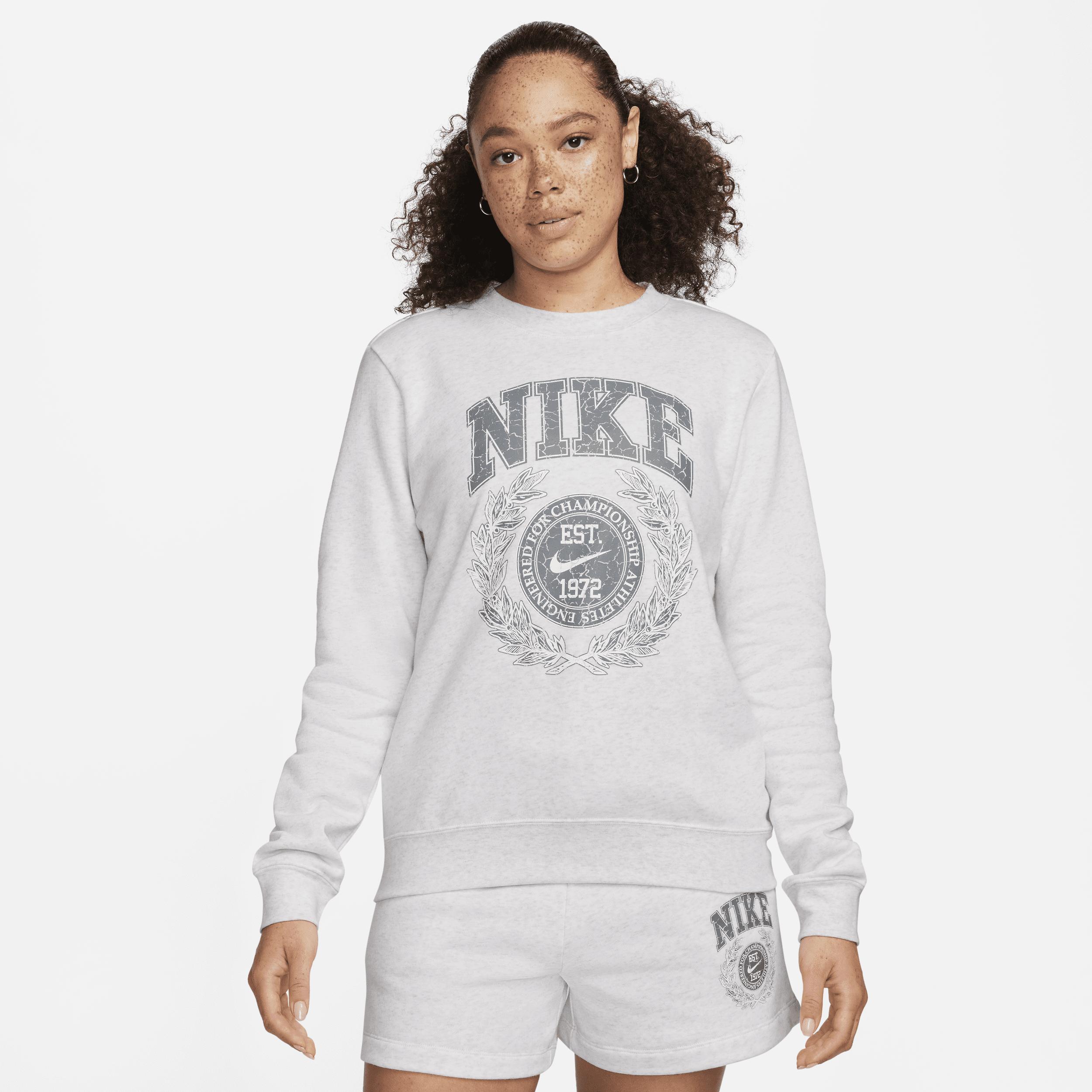 Women's Nike Sportswear Club Fleece Crew-Neck Sweatshirt Product Image