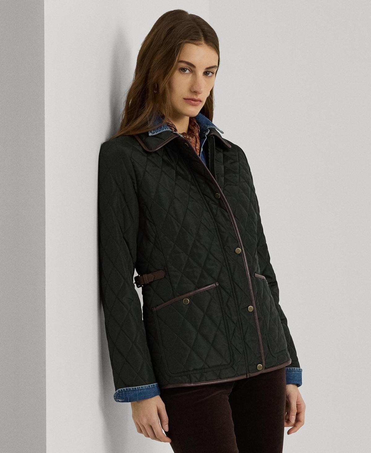 Women's Quilted Collar Coat Product Image