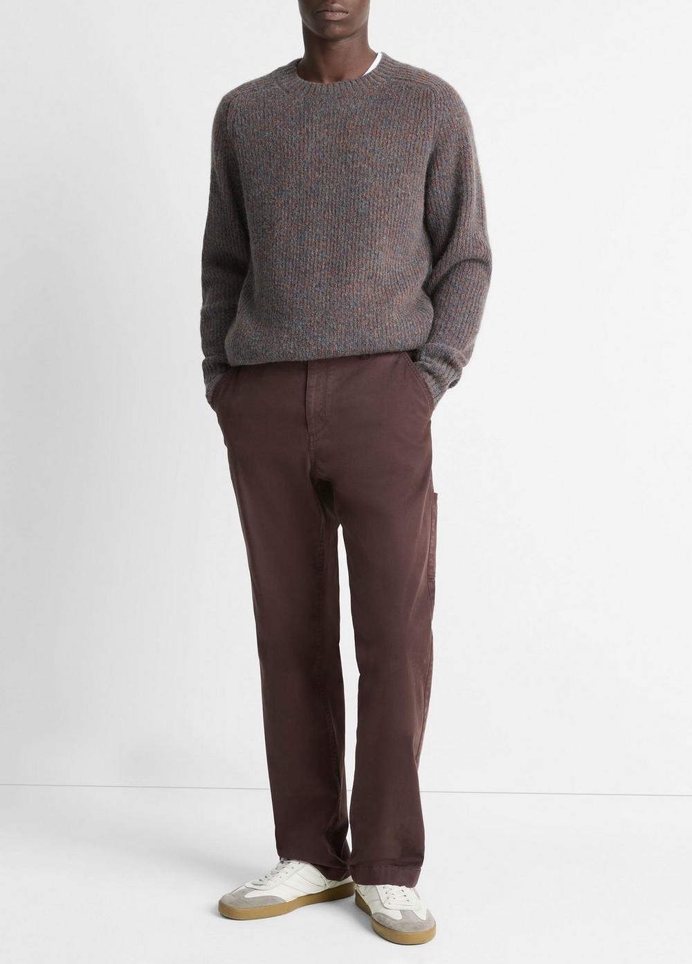 Louie Relaxed Garment Dye Cotton Utility Pant Product Image