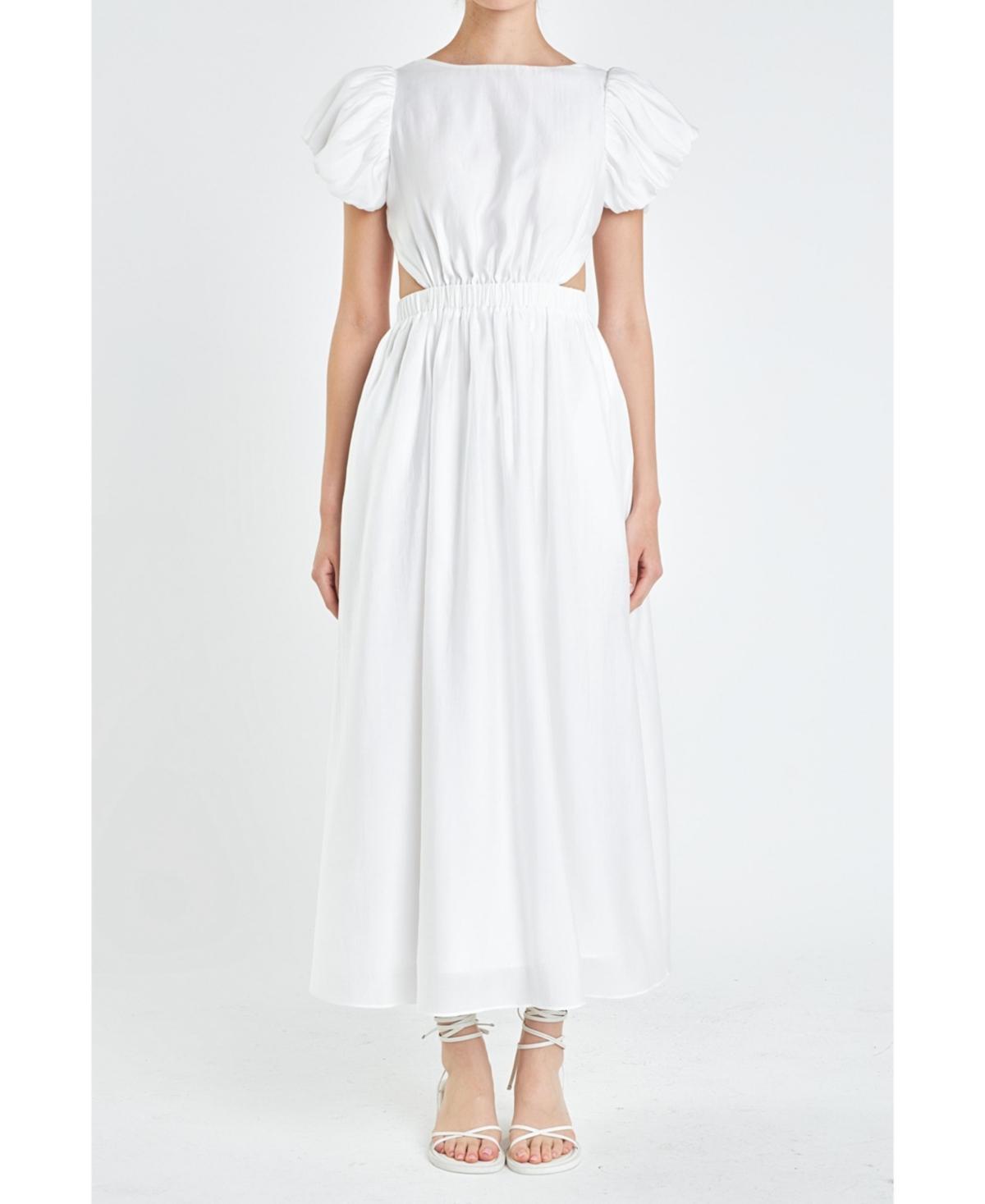 English Factory Womens Cut Out Midi Dress product image