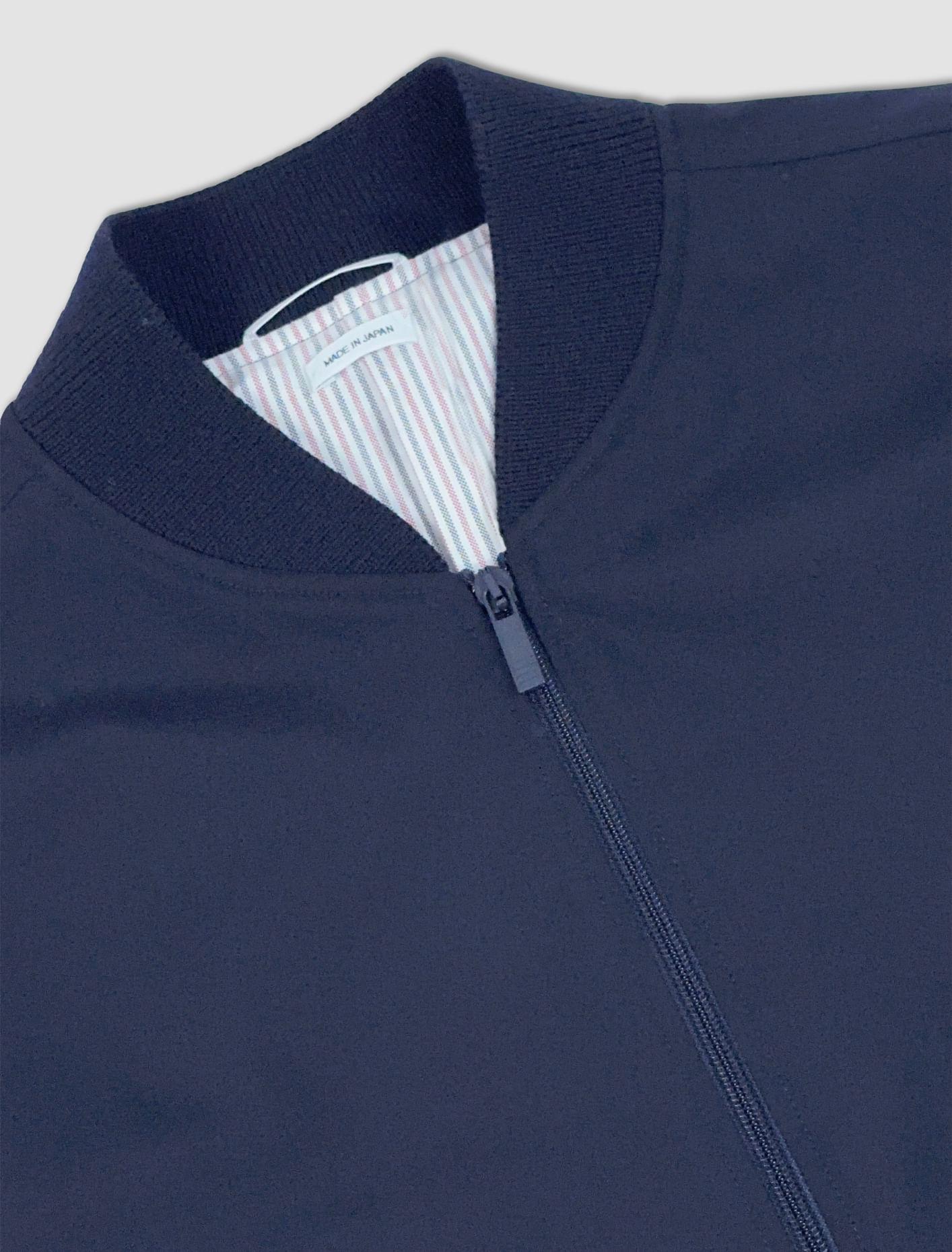 THOM BROWNE Giacca Blouson In Navy Product Image