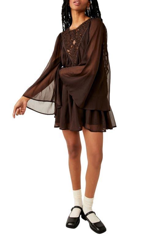 Free People Sunshine of Love Long Sleeve Minidress Product Image