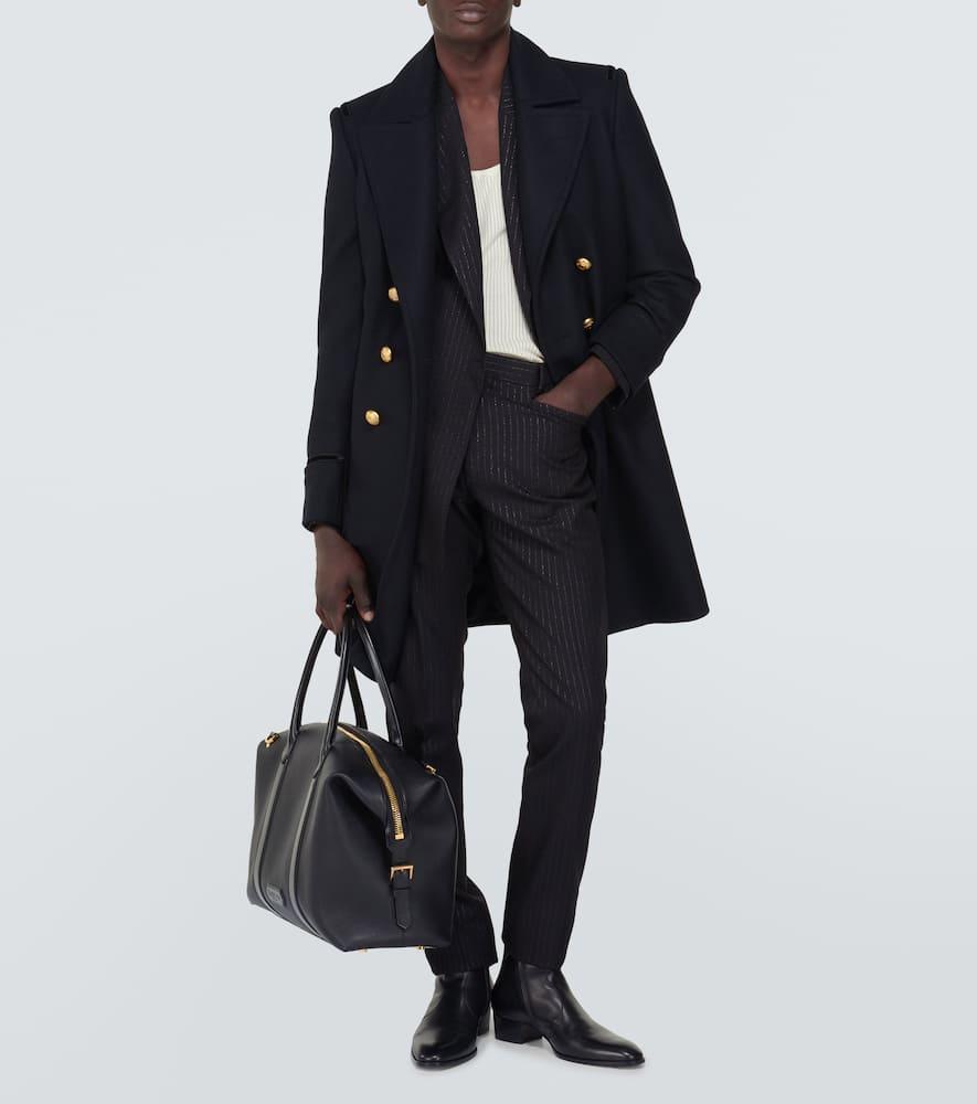 TOM FORD Felted Coat In Black Product Image