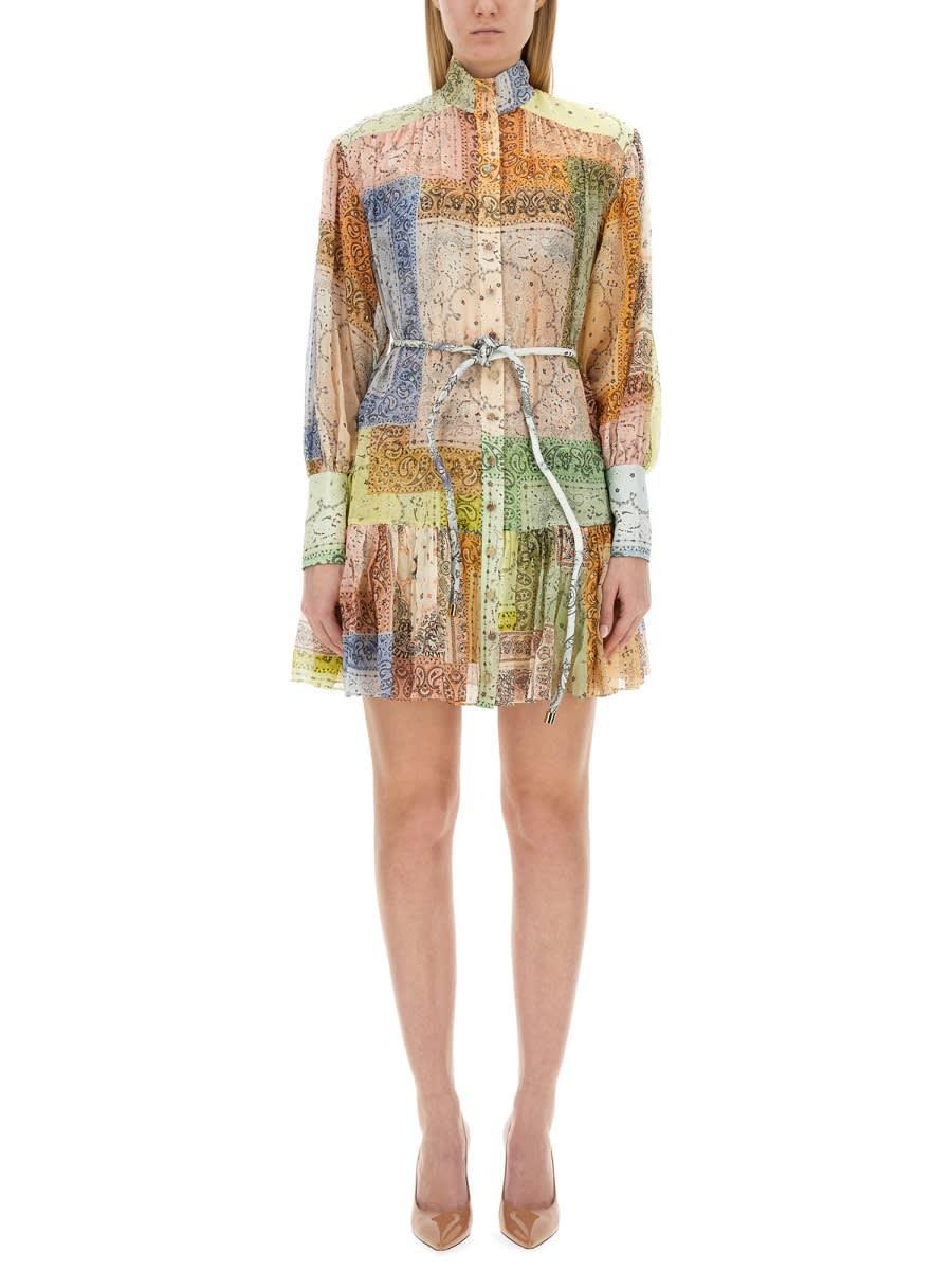 Mini Dress In Multicolour Product Image