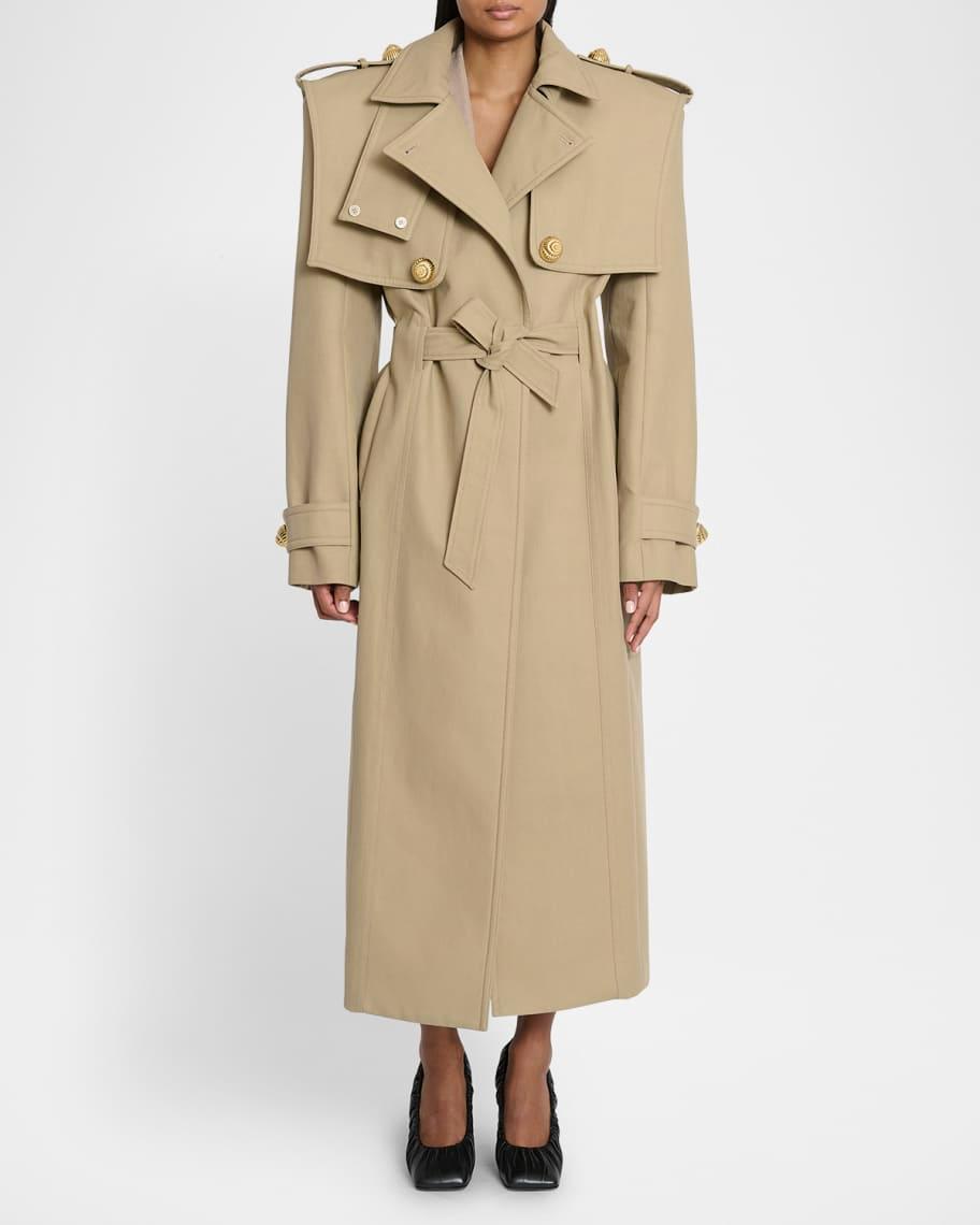 Tailored Cotton Trench Coat product image