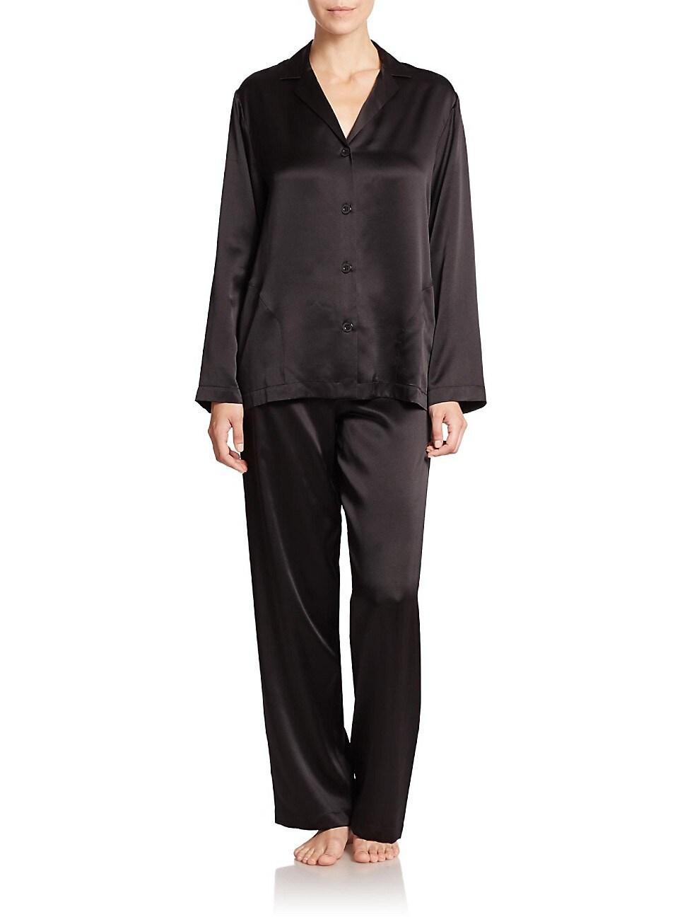 Womens Silk Pajamas Product Image