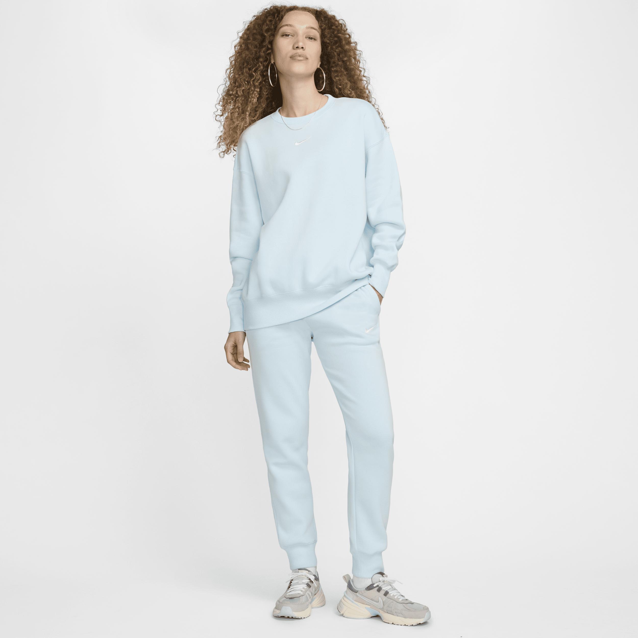 Womens Nike Sportswear Phoenix Fleece Oversized Crew-Neck Sweatshirt Product Image