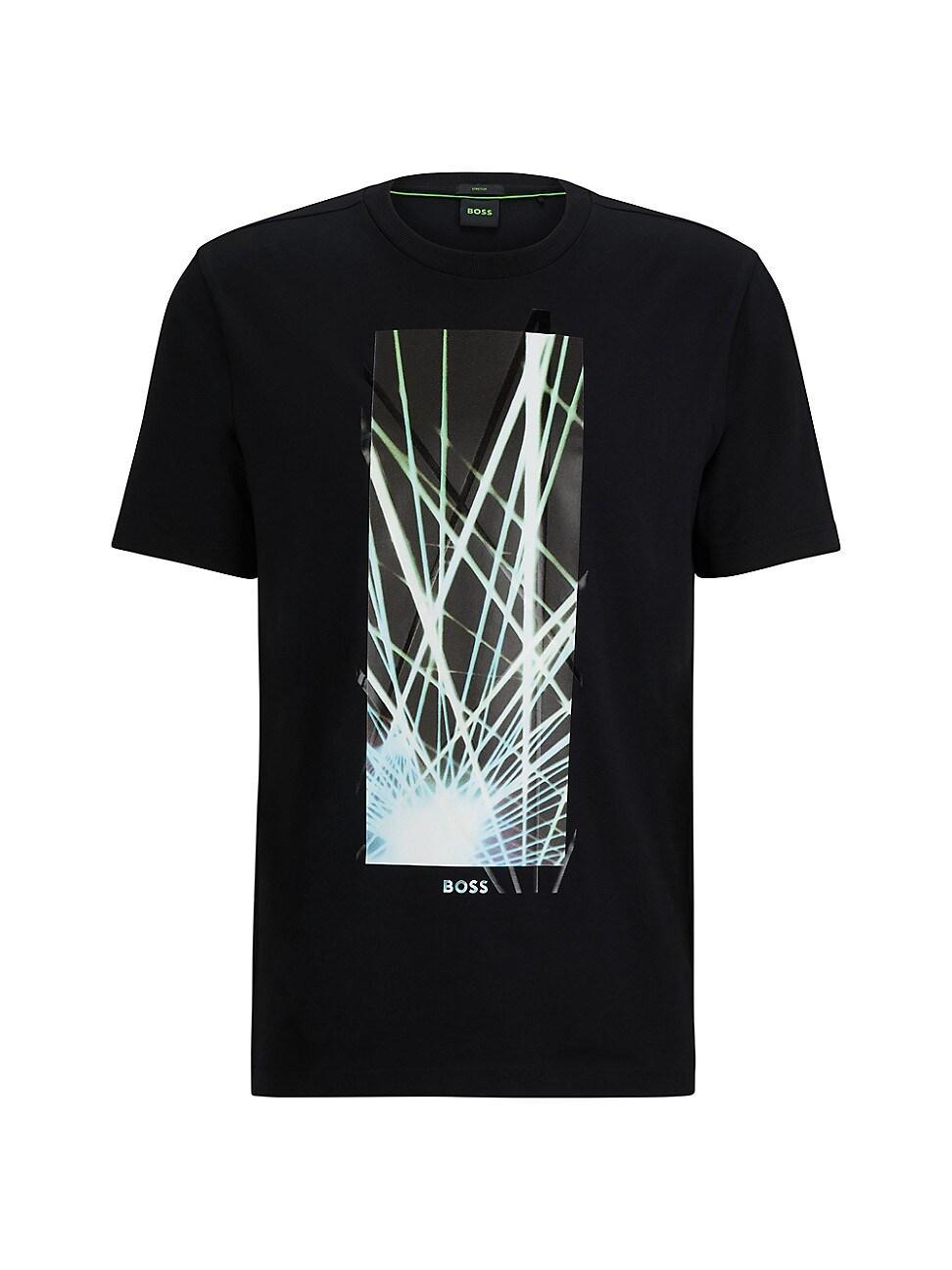 Boss by Hugo Boss Mens Seasonal Artwork Regular-Fit T-shirt Product Image