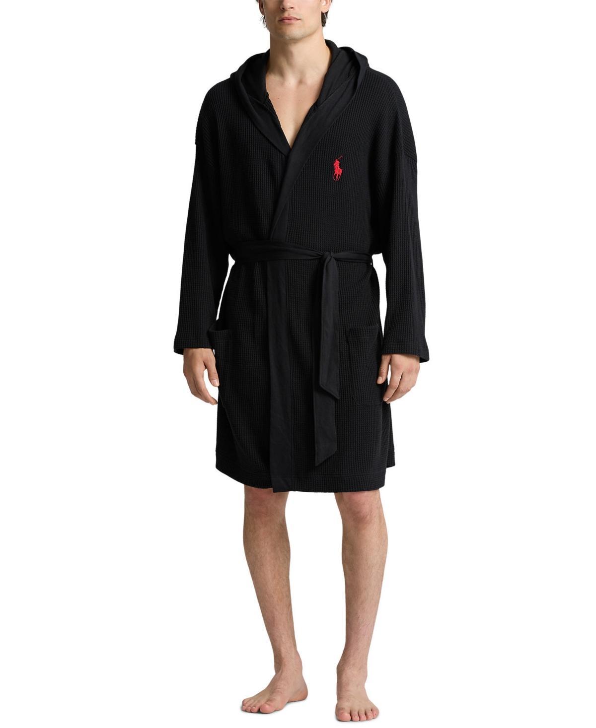 Polo Ralph Lauren Mens Thermal Hooded Robe Product Image