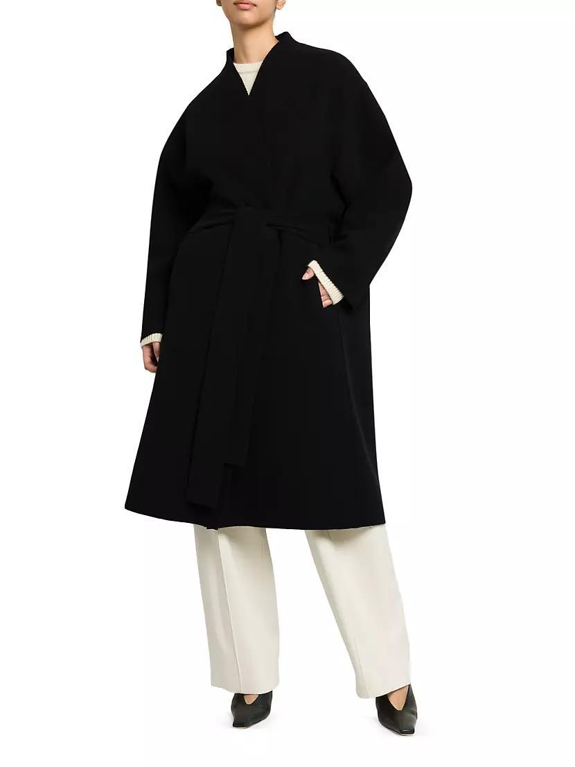 Perla Wool Long Coat Product Image