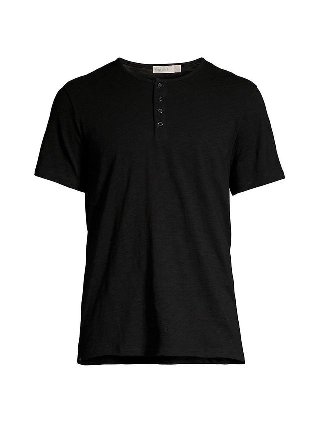 Mens Malibu Collection Cotton Henley T-Shirt Product Image