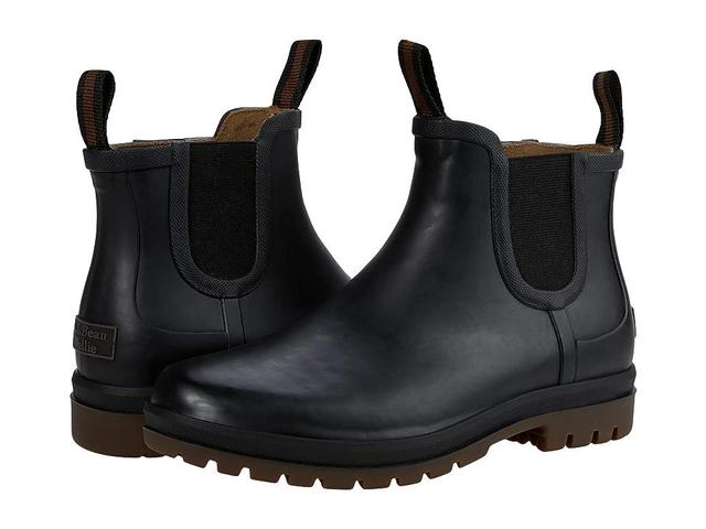 L.L.Bean Rugged Wellie Chelsea Boot Dark Gum) Women's Shoes Product Image