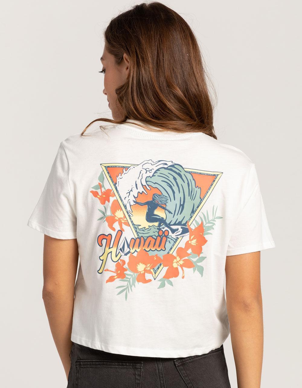 VOLCOM Day By The Beach Womens Crop Pocket Tee Product Image