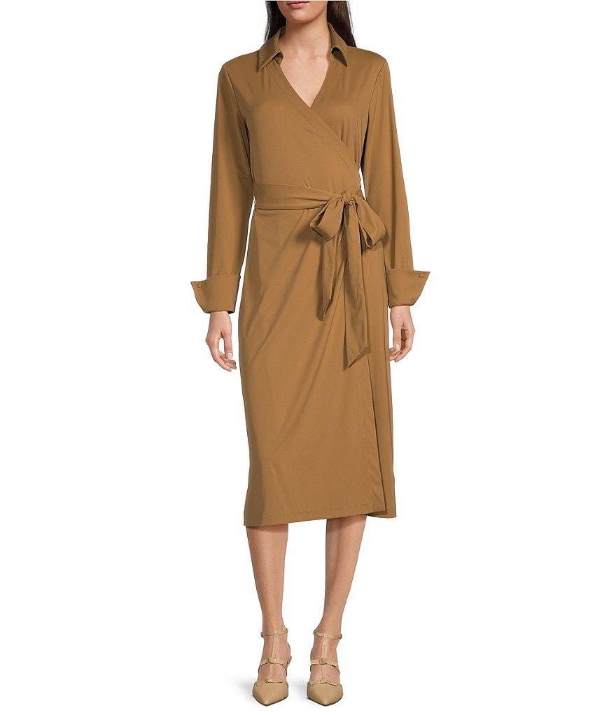 Alex Marie Adaline Jetset-Tech Super Stretch Wrap Dress Product Image