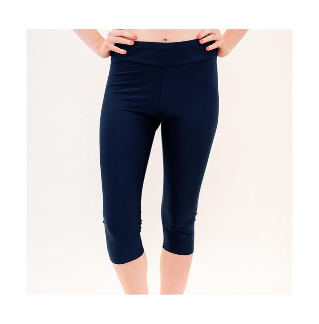 Calypsa Womens Capri Swim Leggings Product Image