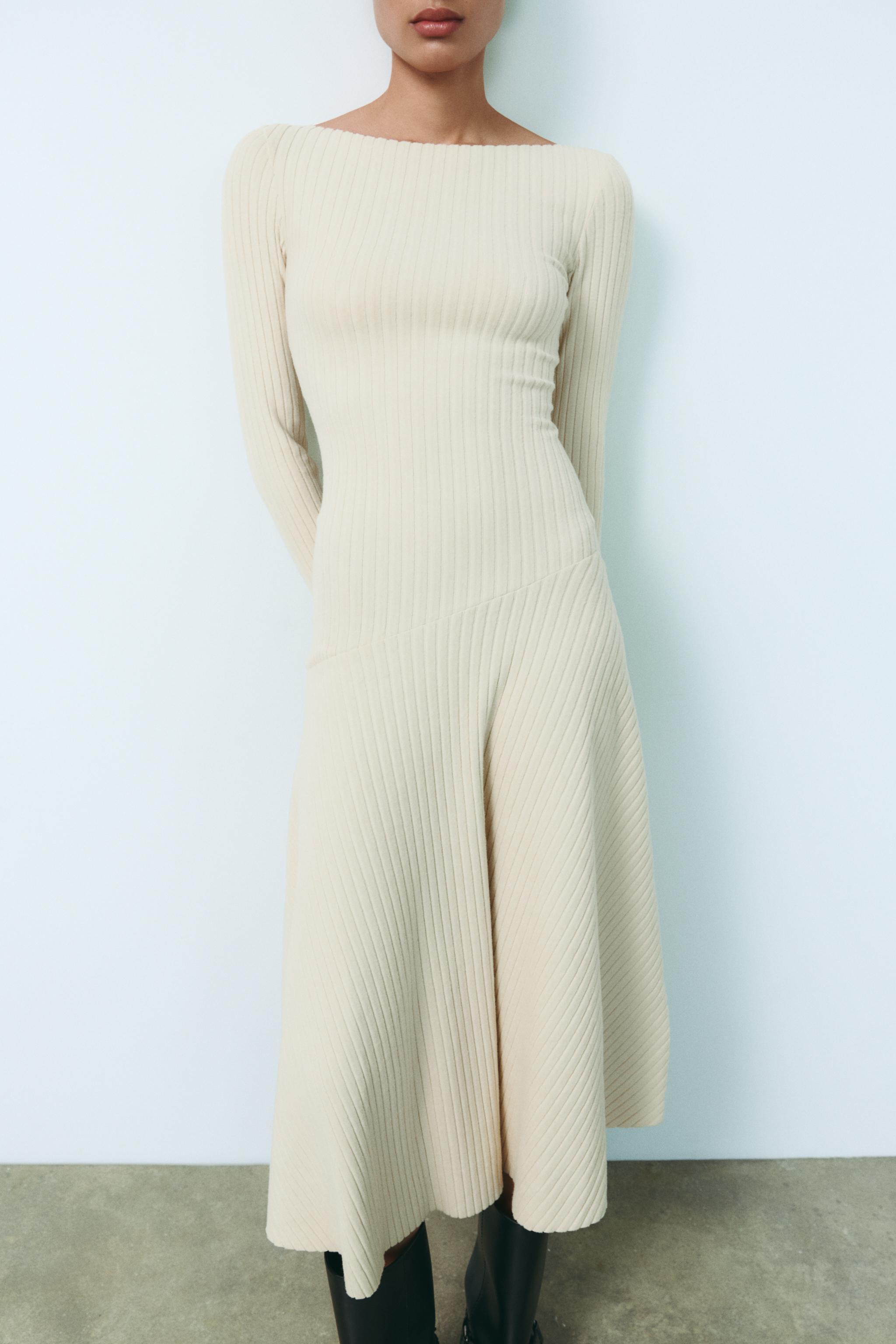 RIBBED SOFT DRESS Product Image