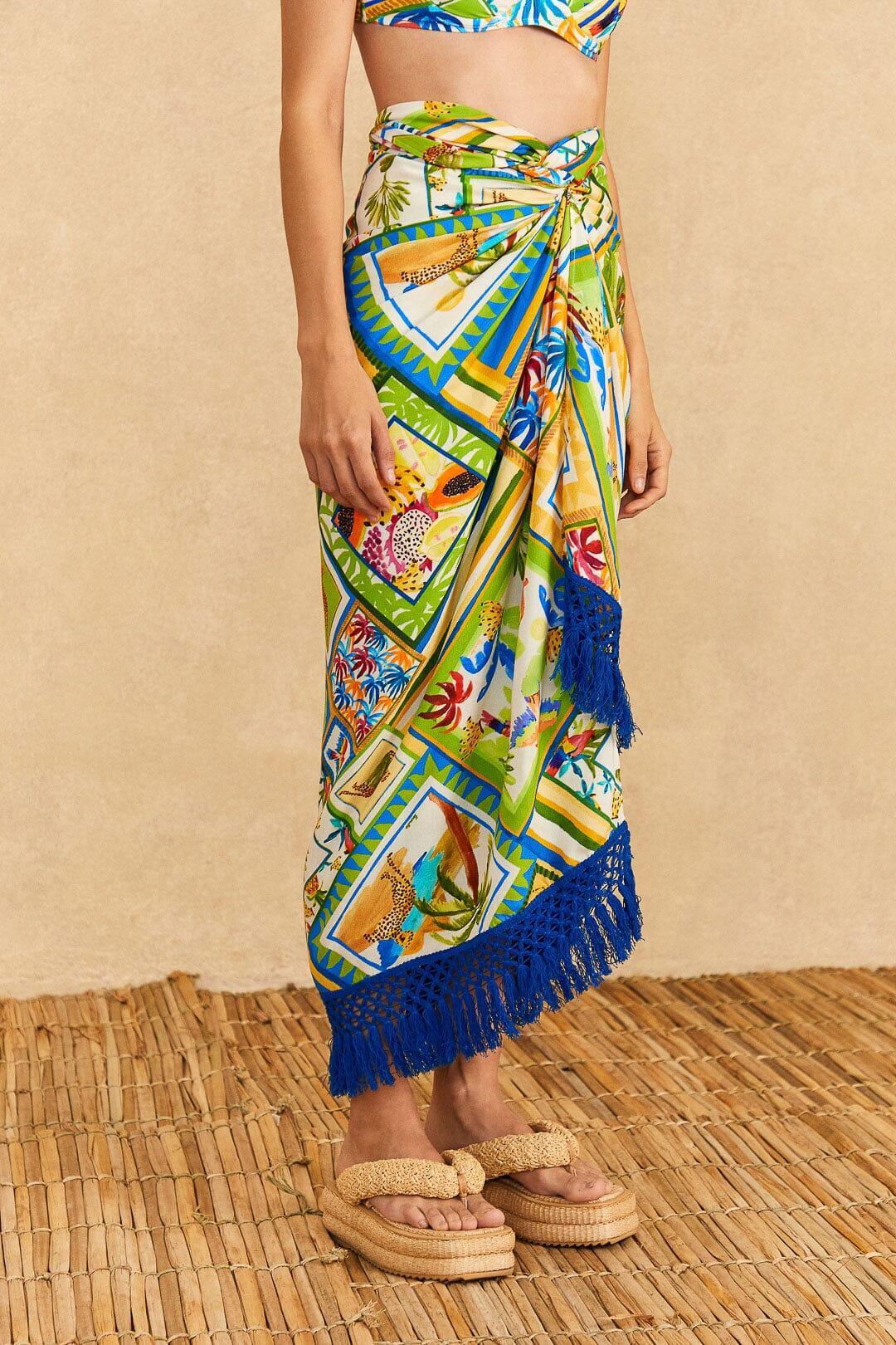 Bahia Mixed Scarves Sarong Product Image