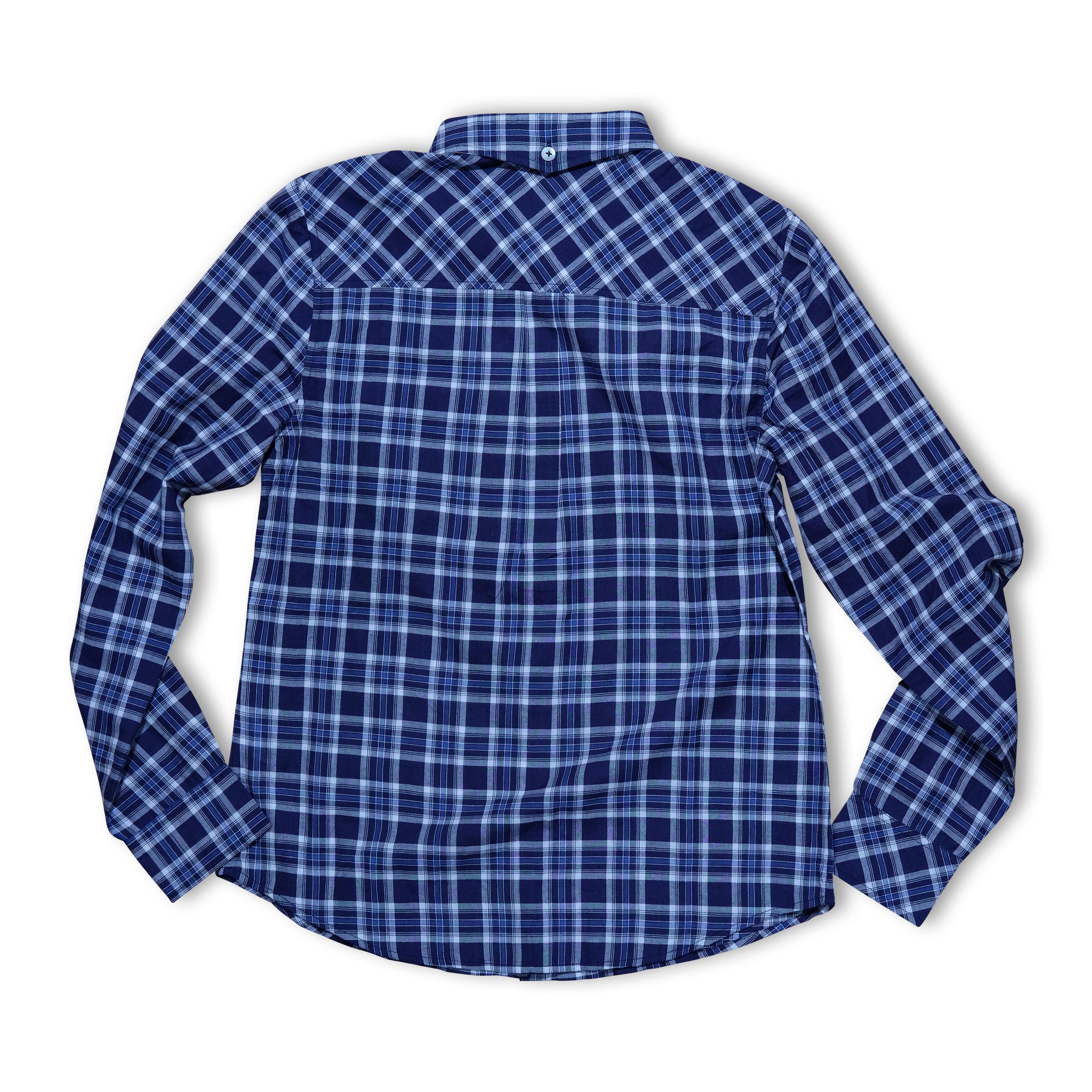 Elle Buttonup | Blue Plaid Female Product Image