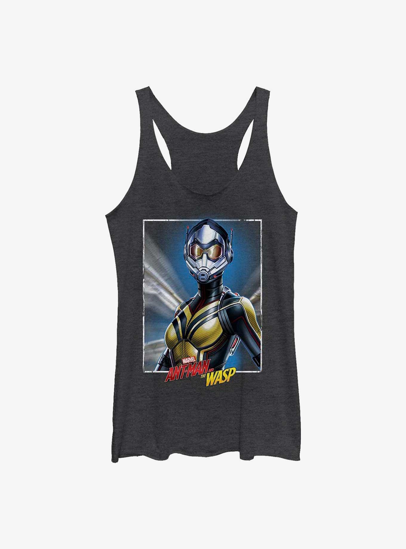 Marvel Ant-Man Wasp Close Up Girls Raw Edge Tank Product Image