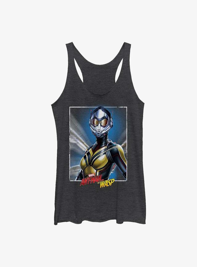 Marvel Ant-Man Wasp Close Up Girls Raw Edge Tank Product Image