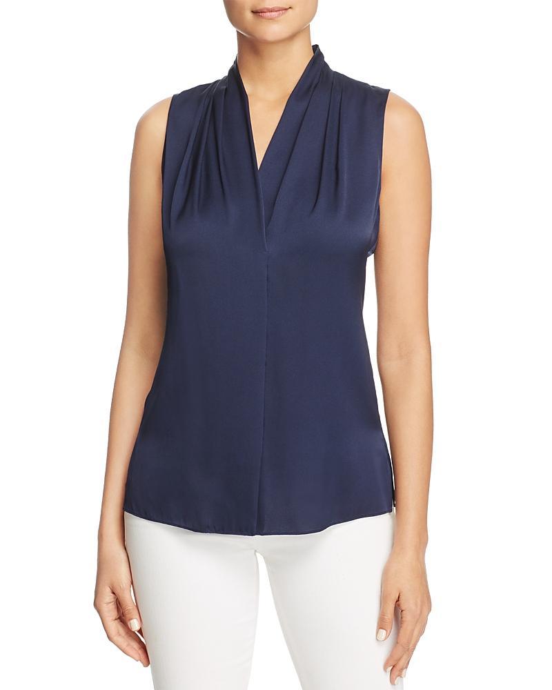 KOBI HALPERIN Mila Sleeveless Stretch Silk Blouse Product Image