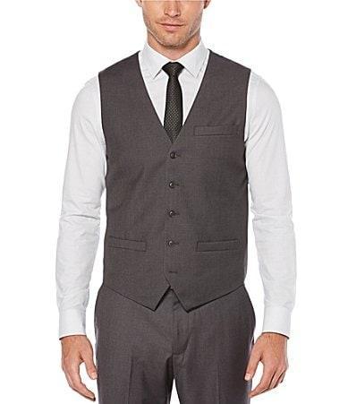 Perry Ellis Solid Suit Separates Vest Product Image