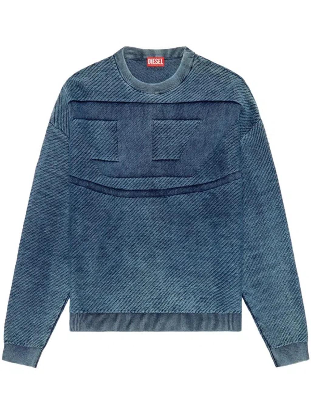 K-klevery Organic Cotton Pullover In Blue Product Image