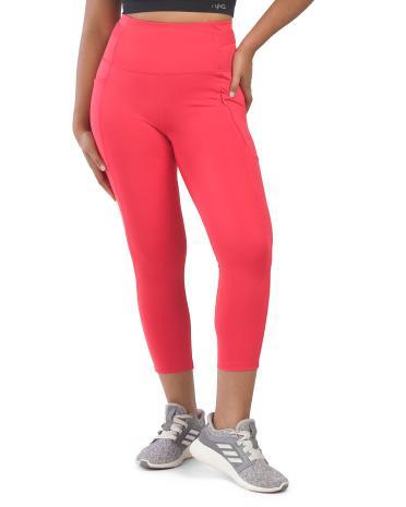 Stash And Dash 2 Pocket Capri Leggings for Women Product Image