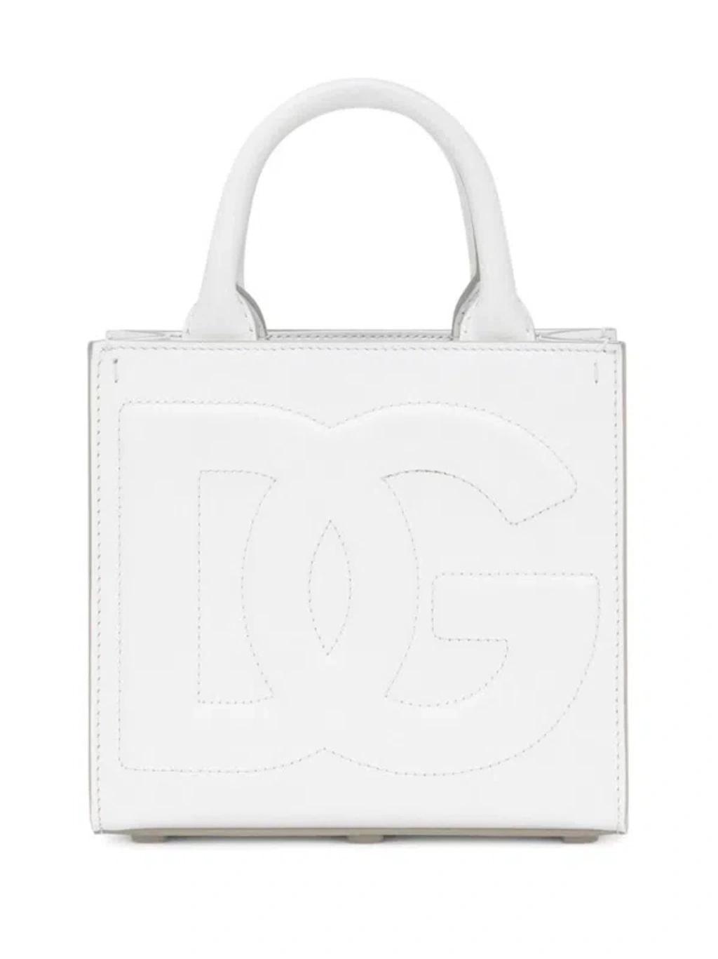 Daily Shopper Bag In White Product Image