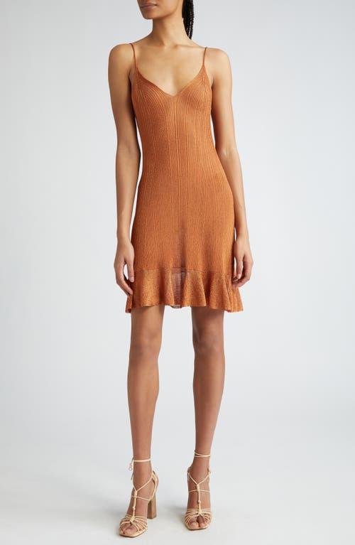 Ulla Johnson Bianca Metallic Semisheer Minidress Product Image