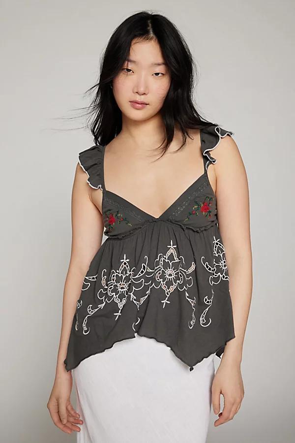 Kimchi Blue Kristy Babydoll Top Womens at Urban Outfitters Product Image