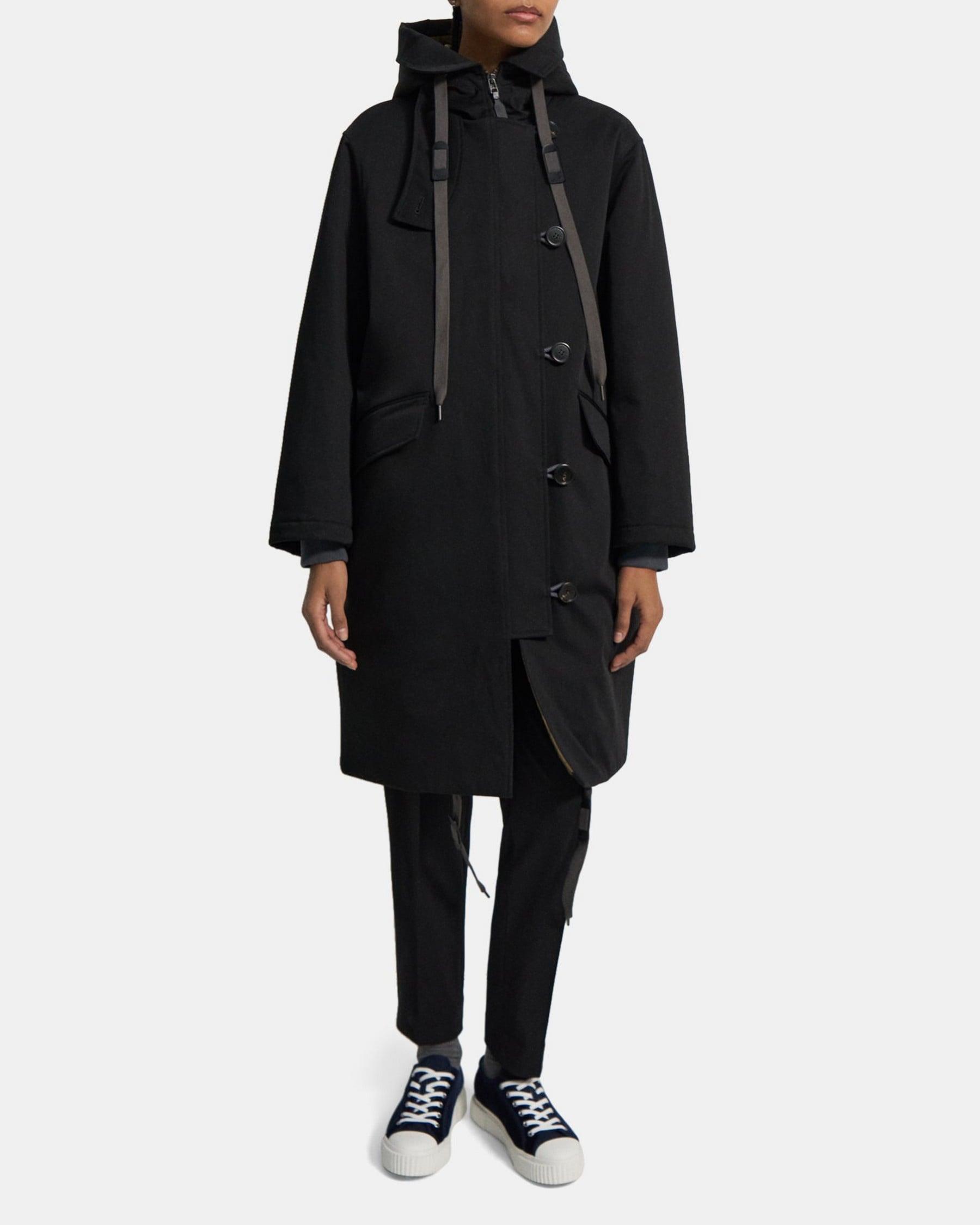 Hooded Cotton Parka Product Image