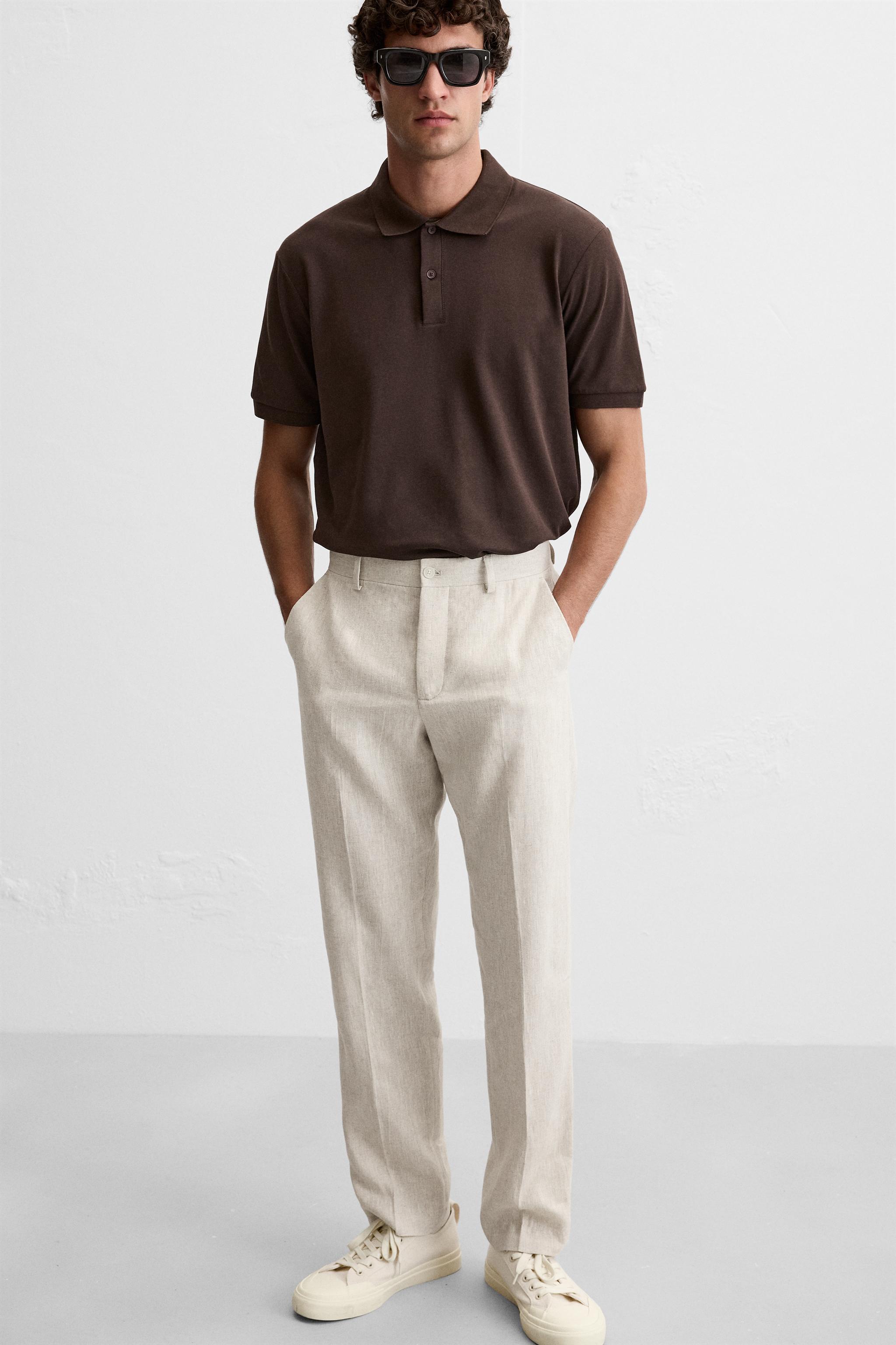 LINEN PANTS IN 100% LINEN product image