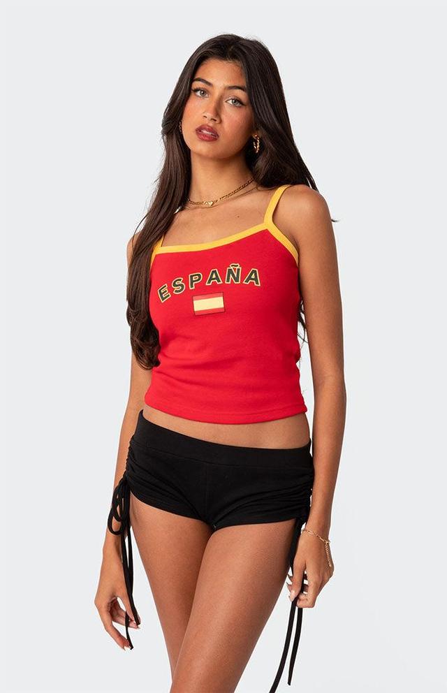 Edikted Womens Spain Tank Top Product Image