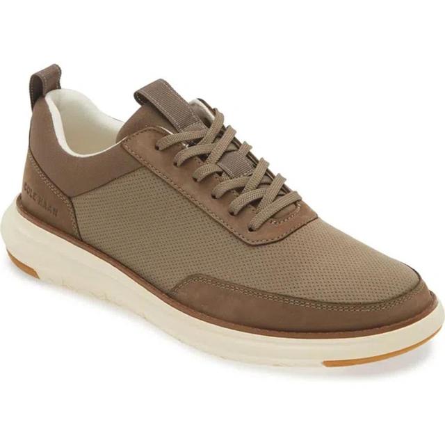 COLE HAAN Grand Remix Derby Sneaker In Tan Product Image