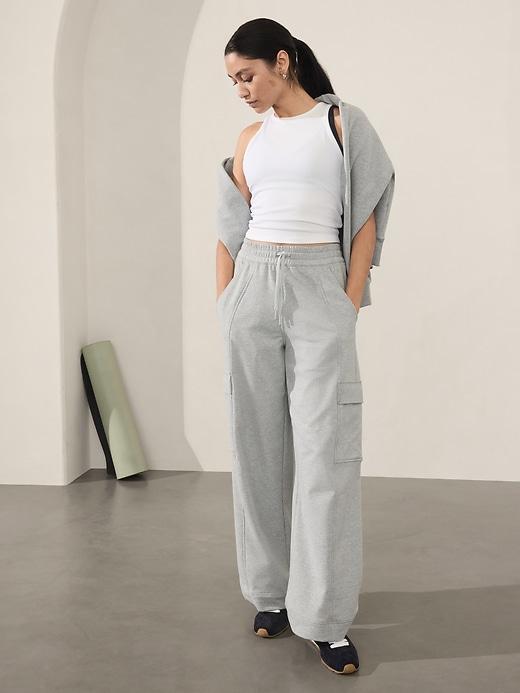 Retroterry High Rise Wide Leg Cargo Pant Product Image