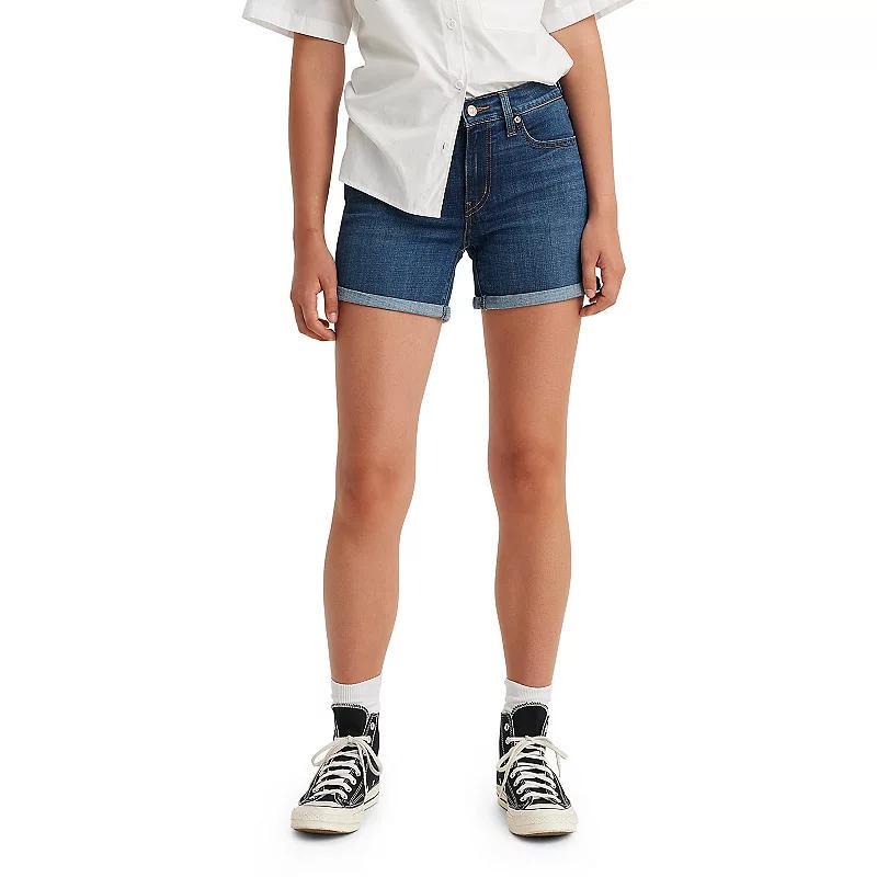 Womens Levis Mid-Length Jean Shorts Product Image