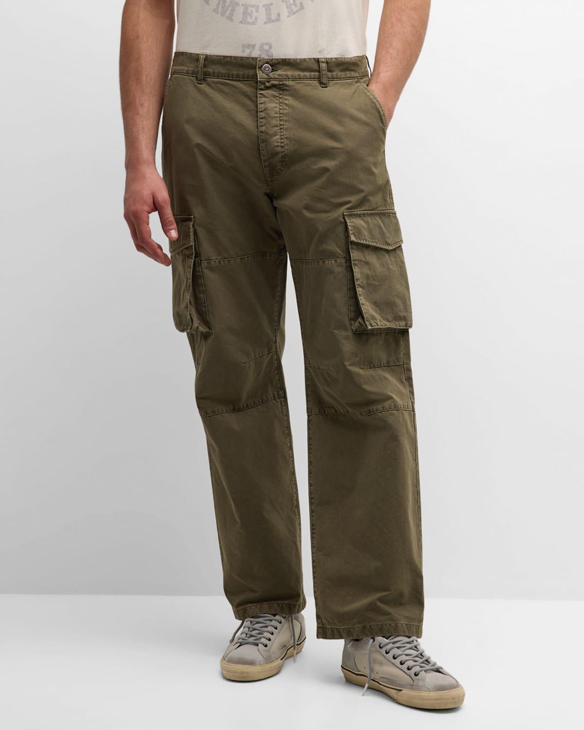 Mens Journey Garment-Dyed Cotton Cargo Pants Product Image