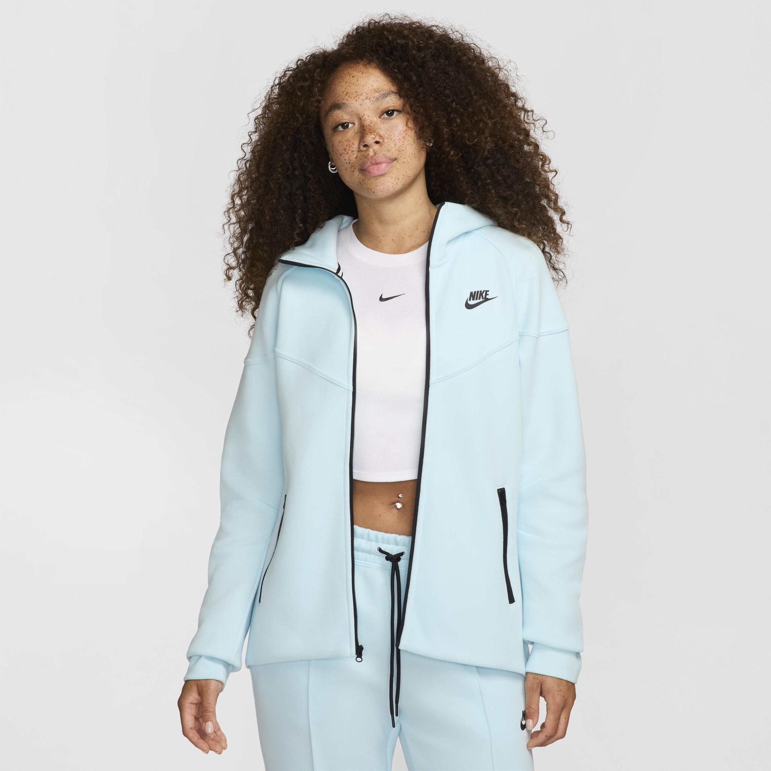 Womens Nike Sportswear Tech Fleece Windrunner Full-Zip Hoodie Product Image