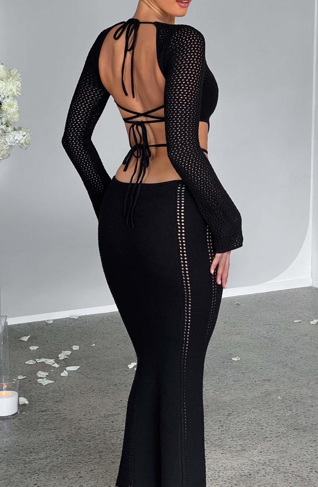 Nadine Maxi Dress - Black Product Image