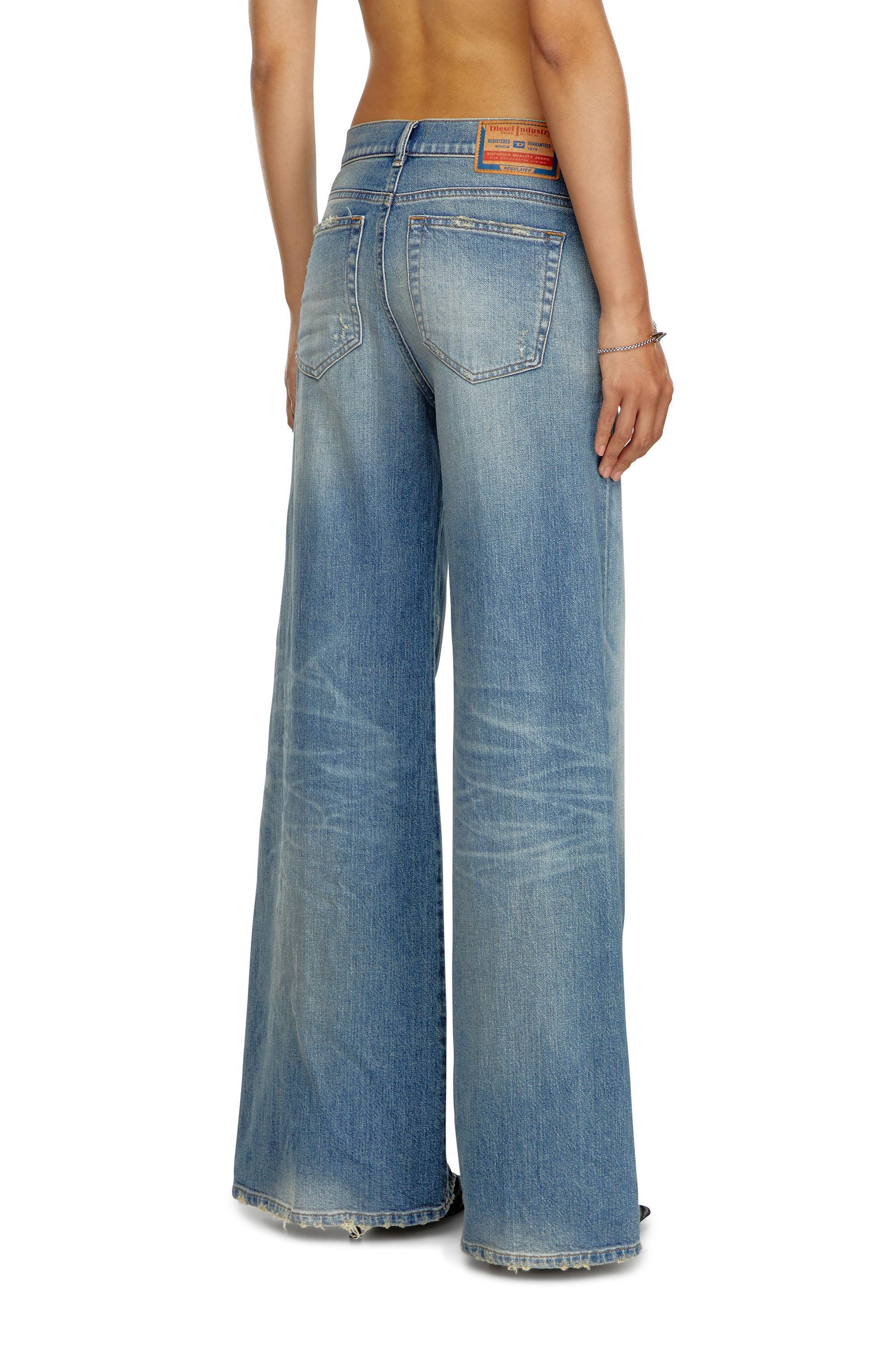 Bootcut and Flare Jeans 1978 D-Akemi 09J44 Product Image