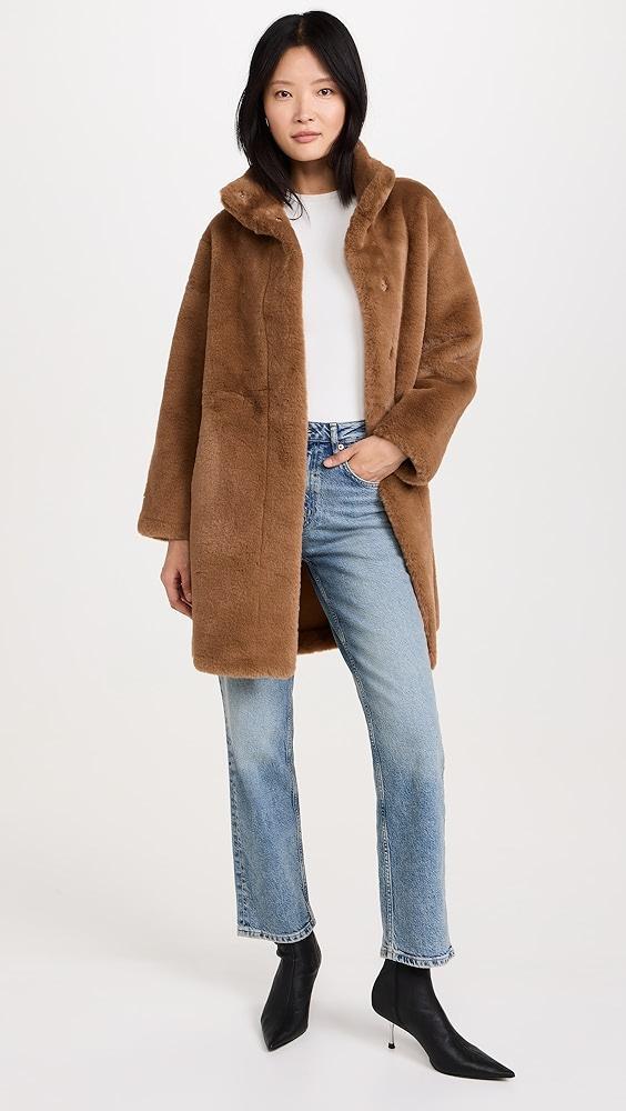 Apparis Blair Mid-Length Coat | Shopbop Product Image