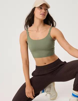 OFFLINE By Aerie The Hugger Longline Sports Bra Product Image