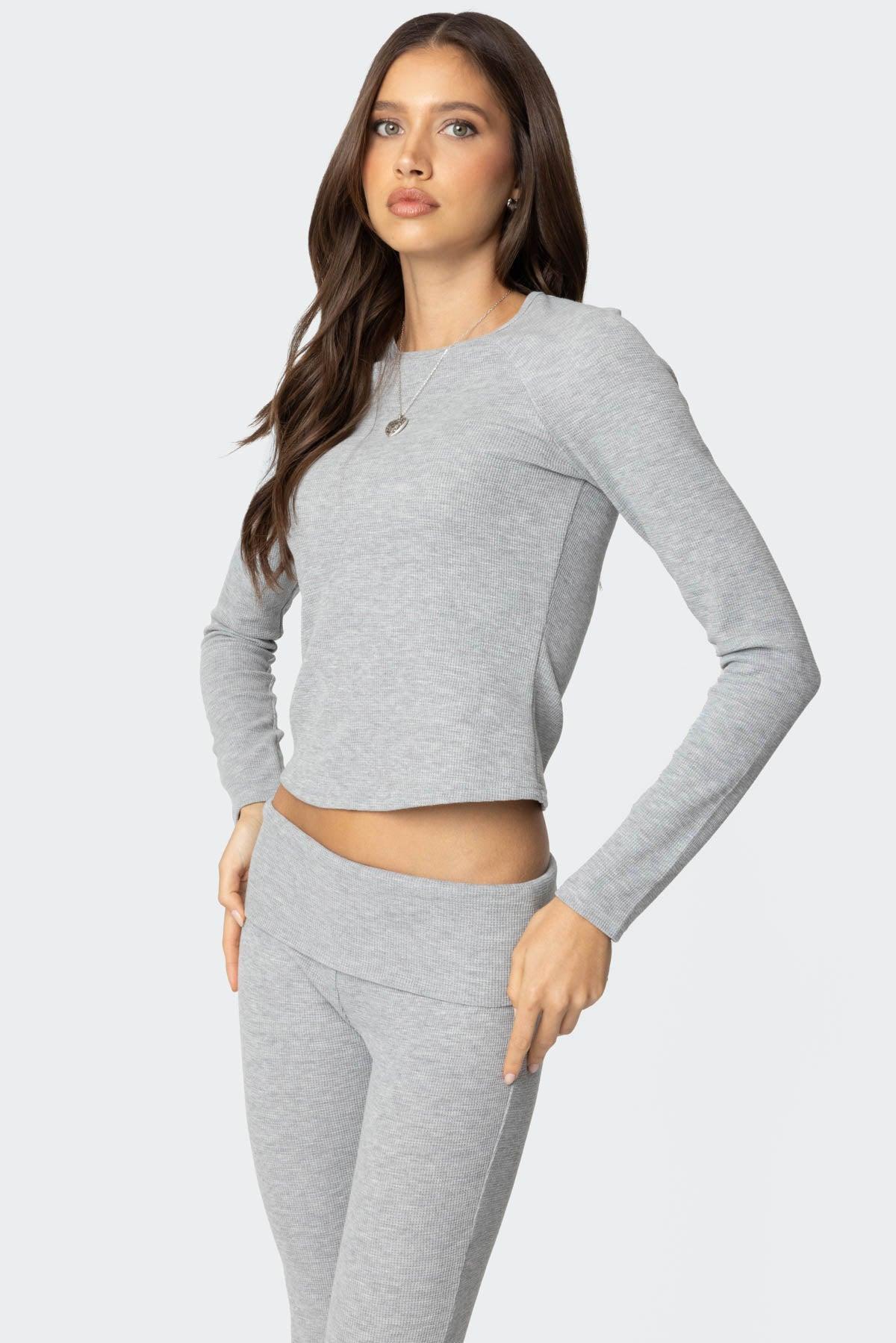 Sab Waffle Knit Top Product Image