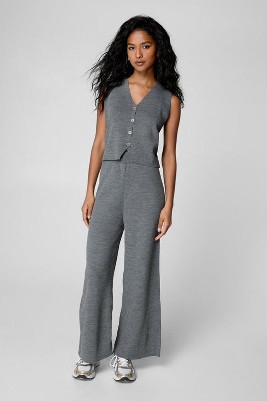 Knit Vest and Pant Co-Ord Product Image