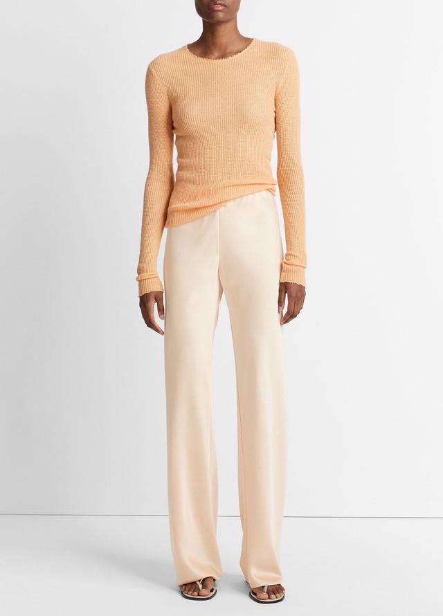 Satin High-Waist Bias Pant Product Image