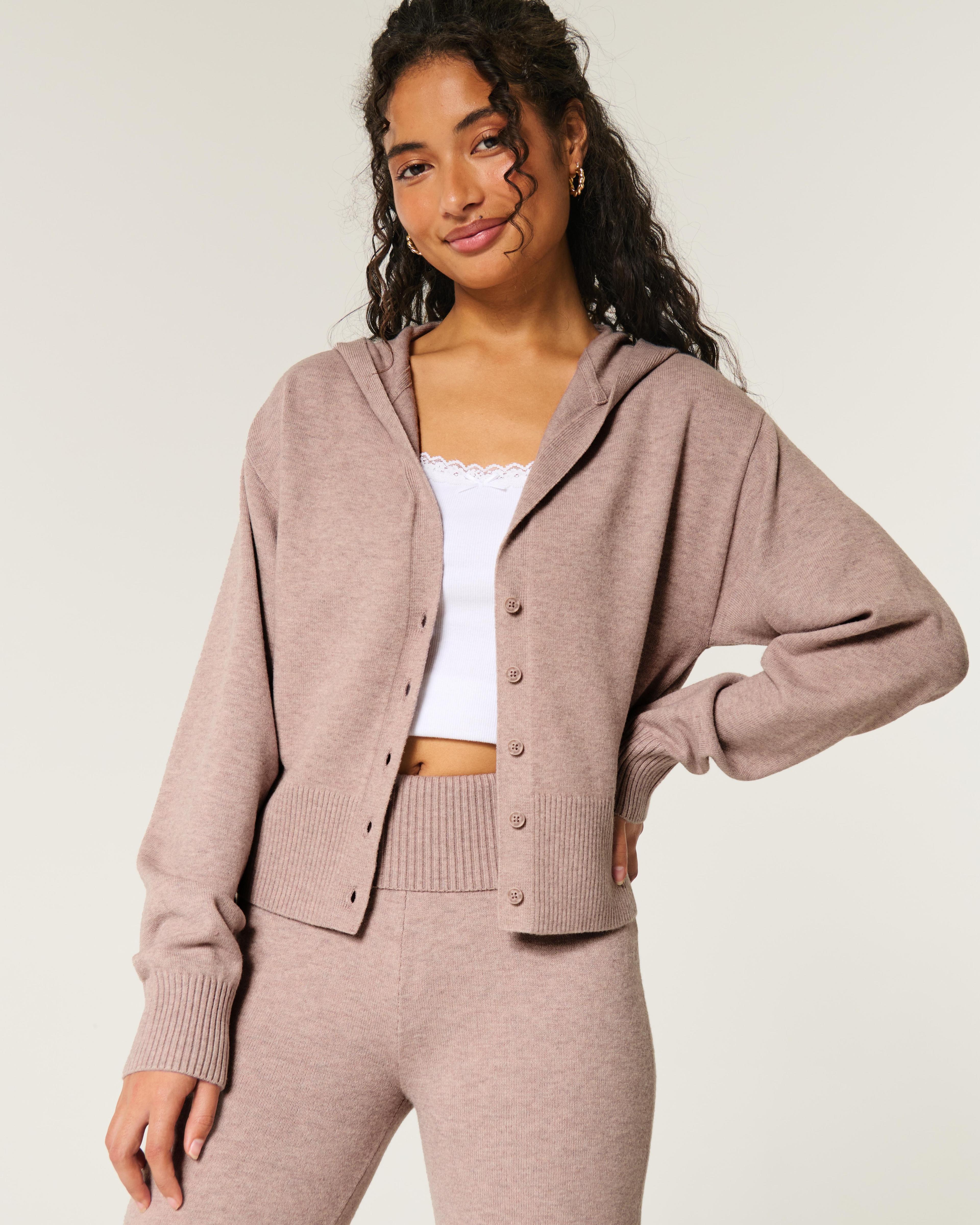 Gilly Hicks Slouchy Hooded Cardigan Product Image