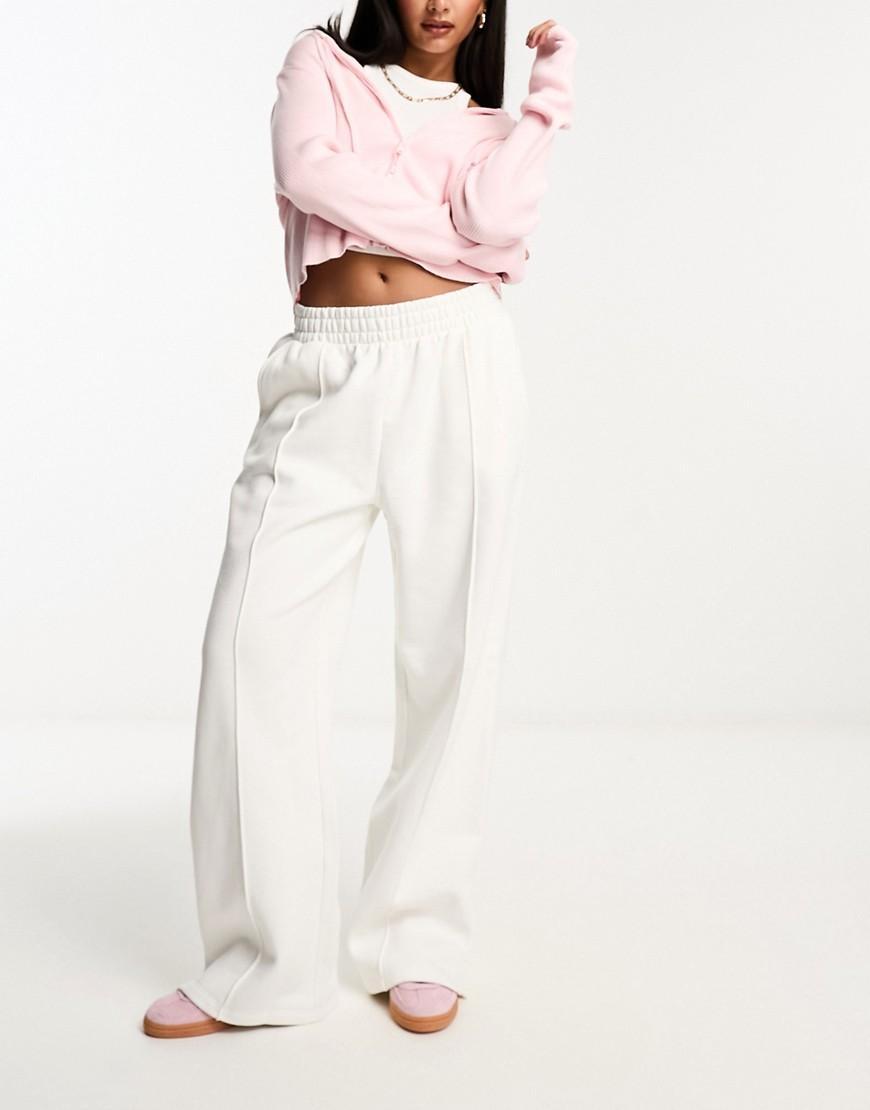 ASOS DESIGN Heavy weight straight leg sweatpants with pintuck product image