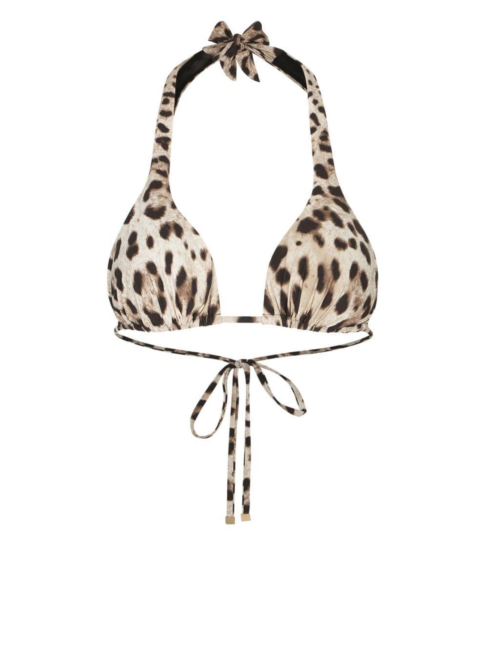 Bikini Mit Leoparden-print In Neutrals Product Image