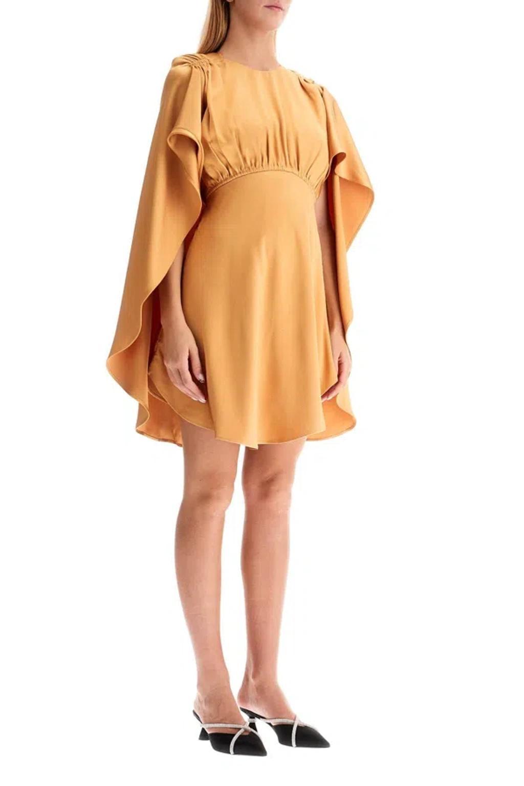 ZIMMERMANN Women's 'eden' Mini Cape Dress In Yellow Product Image